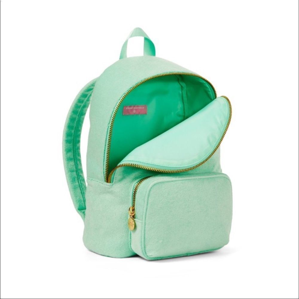 Stoney Clover Lane x Terry cloth embossed backpack